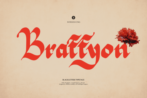 Braffyon Font - Featured Image