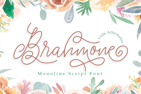 Brahmone Font - Featured Image