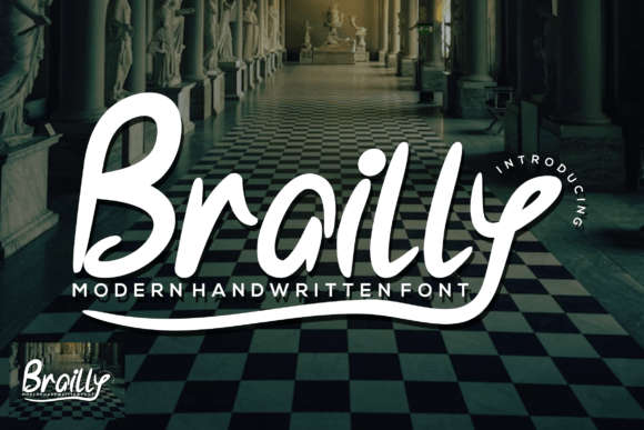 Brailly Font - Featured Image