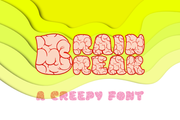 Brain Break Font - Featured Image