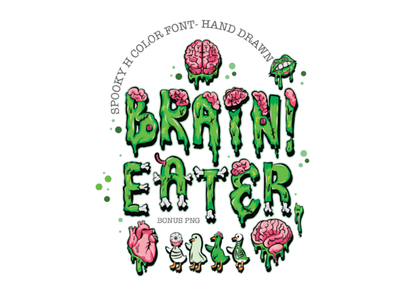 Brain Eater Font - Featured Image