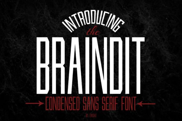 Braindit Font - Featured Image