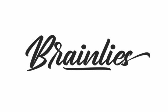 Brainlies Font - Featured Image