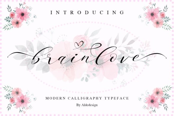 Brainlove Script Font - Featured Image