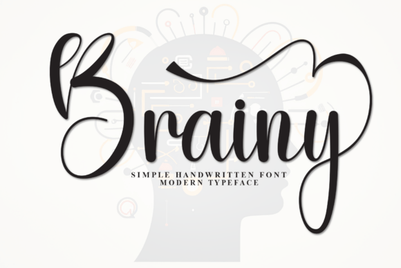 Brainy Font - Featured Image