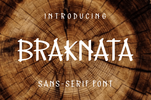 Braknata Font - Featured Image