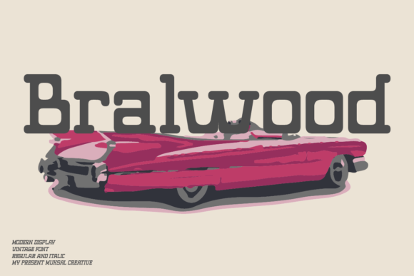 Bralwood Font - Featured Image