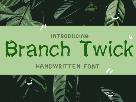 Branch Twick Font - Featured Image
