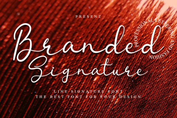 Branded Signature Font - Featured Image