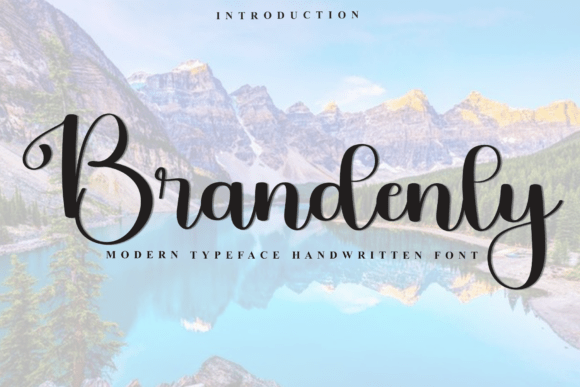 Brandenly Font - Featured Image