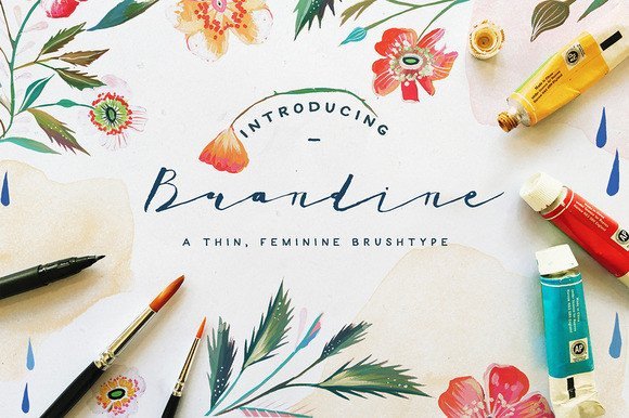 Brandine Font - Featured Image