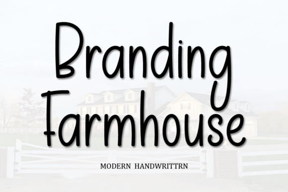 Branding Farmhouse Font - Featured Image