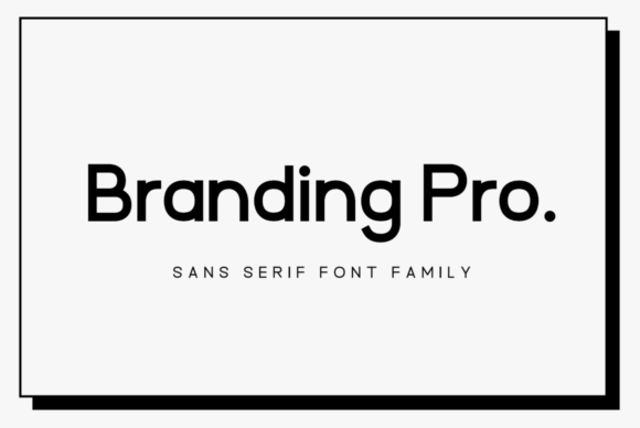 Branding Pro Font - Featured Image