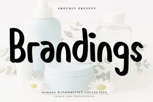 Brandings Font - Featured Image