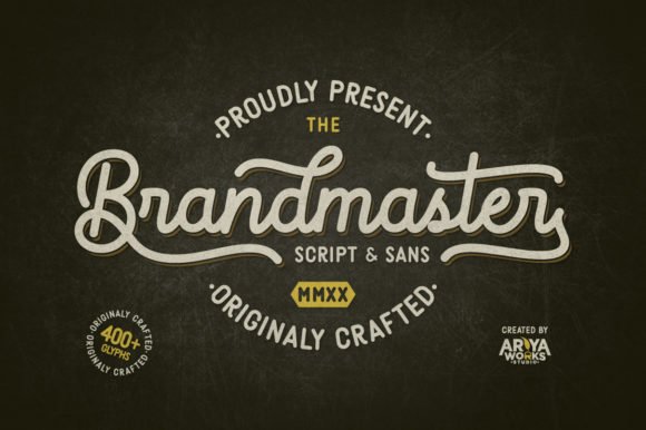 Brandmaster Font - Featured Image