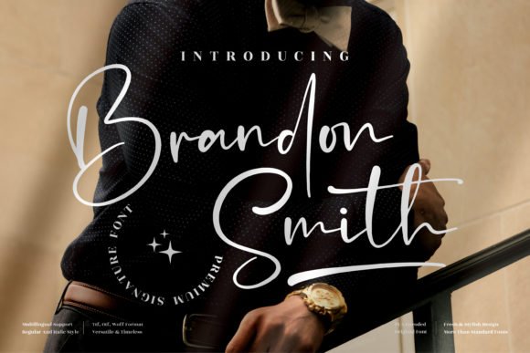 Brandon Smith Font - Featured Image