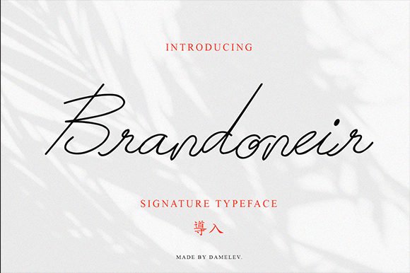 Brandoneir Font - Featured Image