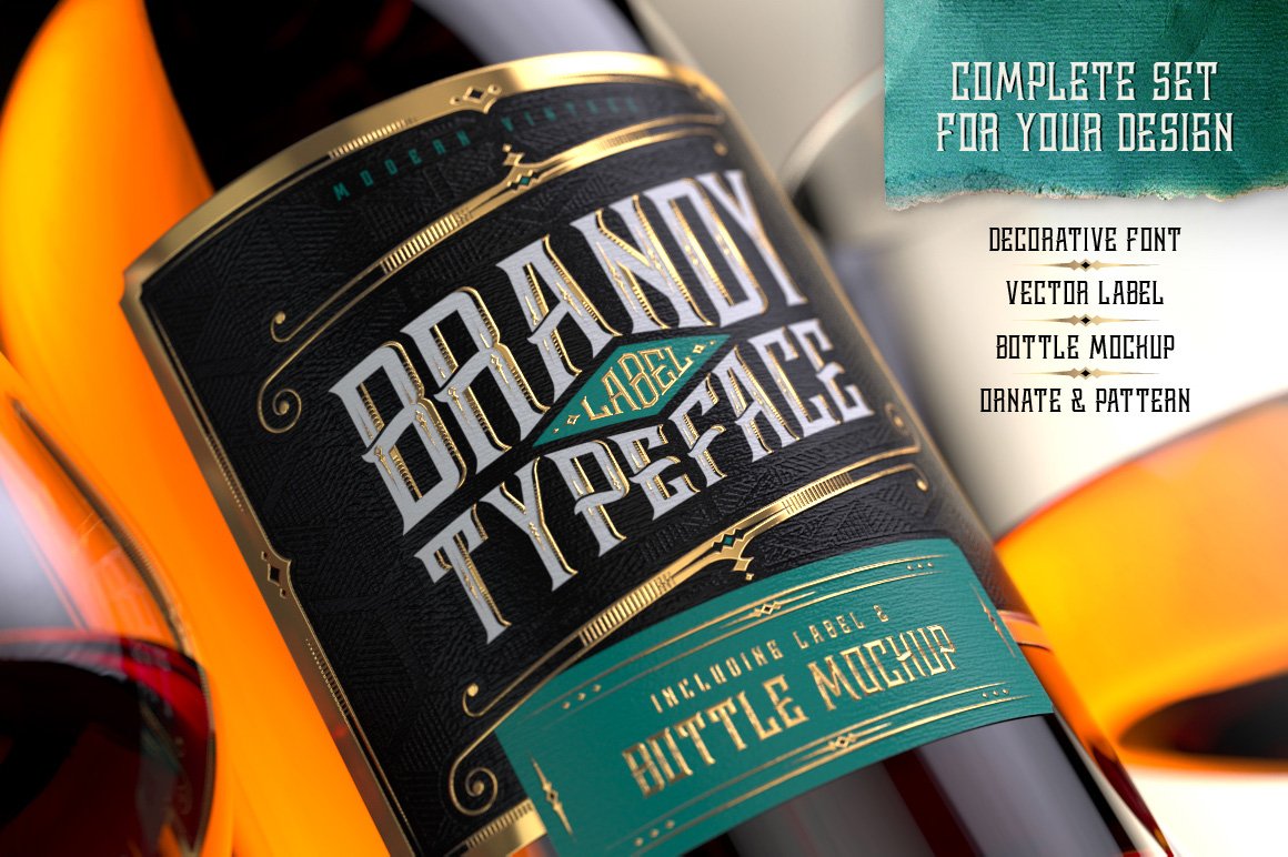 Brandy Label Font - Featured Image