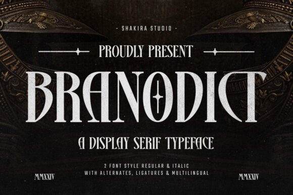 Branodict Font - Featured Image
