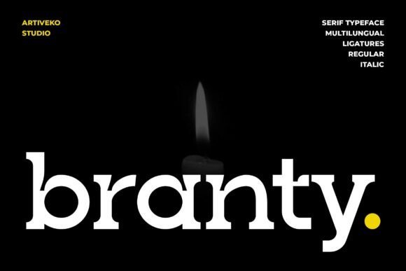 Branty Font - Featured Image
