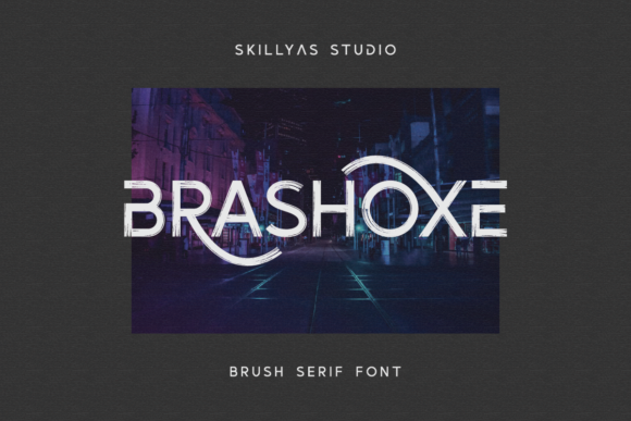 Brashoxe Font - Featured Image