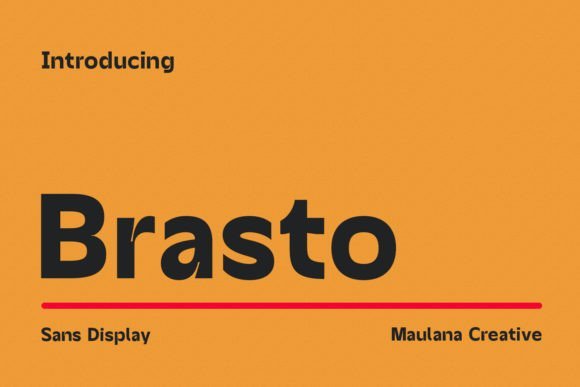 Brasto Font - Featured Image