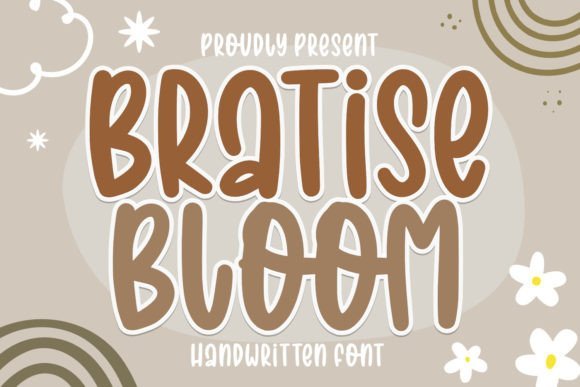 Bratise Bloom Font - Featured Image