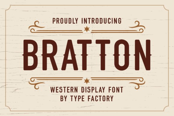 Bratton Font - Featured Image