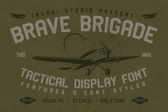 Brave Brigade Font - Featured Image