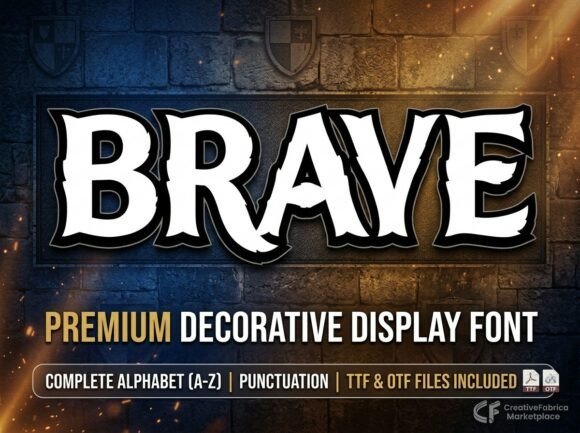 Brave Font - Featured Image