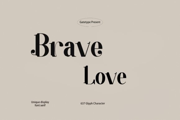 Brave Love Font - Featured Image