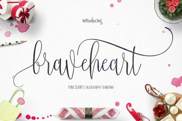 Braveheart Font - Featured Image
