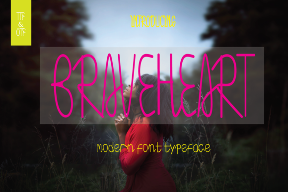 Braveheart Font - Featured Image