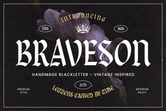 Braveson Font - Featured Image