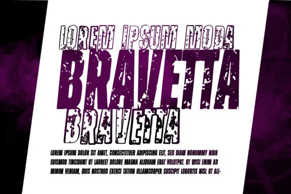 Bravetta Font - Featured Image