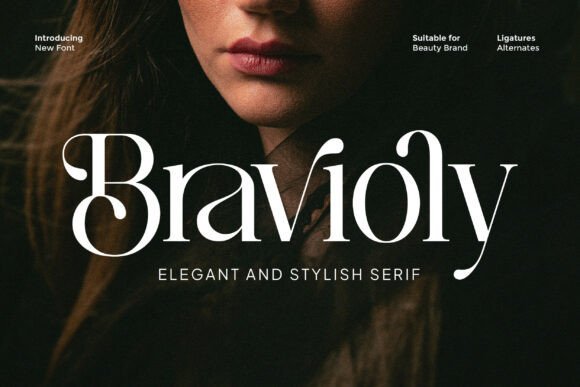 Bravioly Font - Featured Image