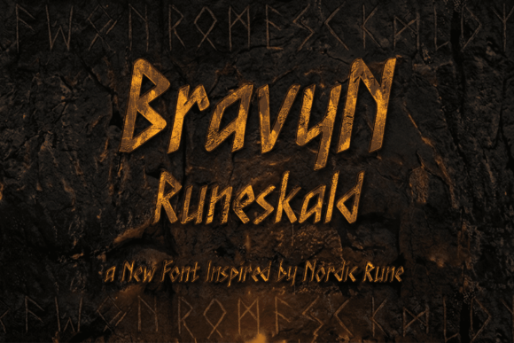 Bravyn Runeskald Font - Featured Image