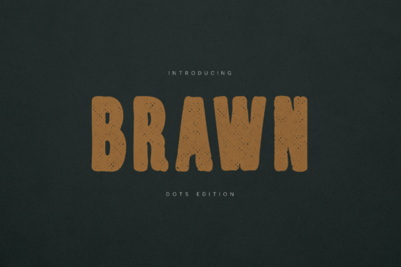 Brawn Dots Edition Font - Featured Image