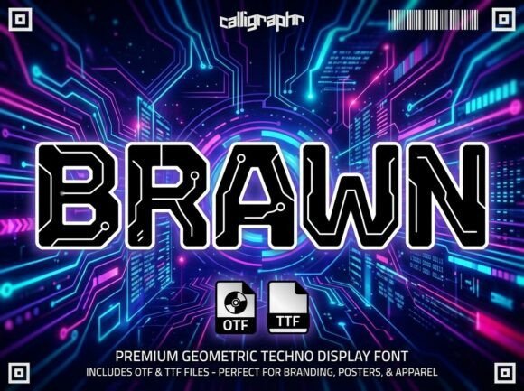Brawn Font - Featured Image