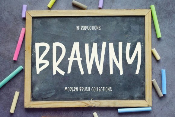 Brawny Font - Featured Image