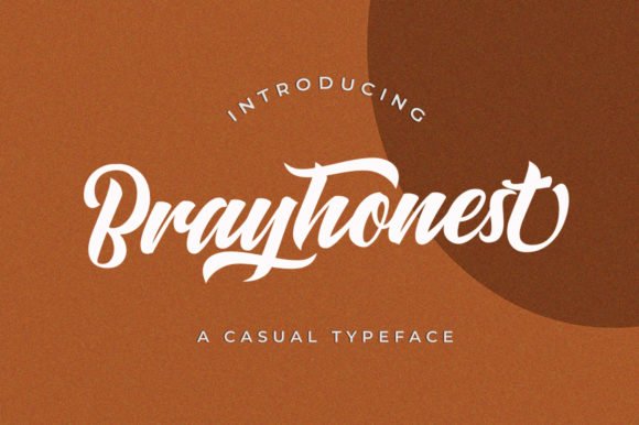 Brayhonest Font - Featured Image