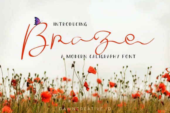 Braze Font - Featured Image