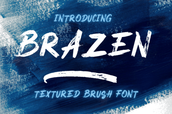 Brazen Font - Featured Image