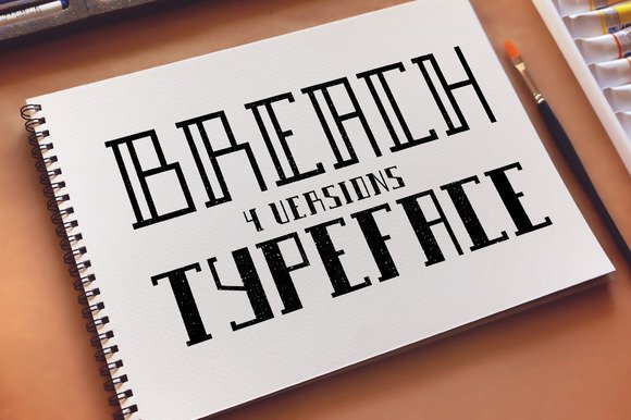 Breach Font - Featured Image