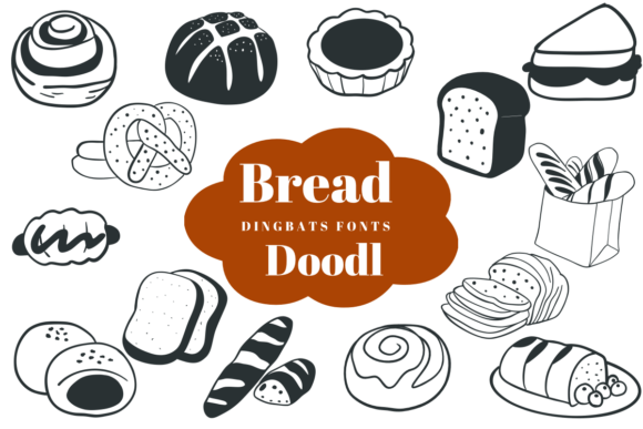 Bread Doodle Font - Featured Image