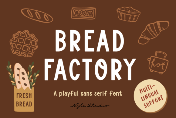 Bread Factory Font - Featured Image