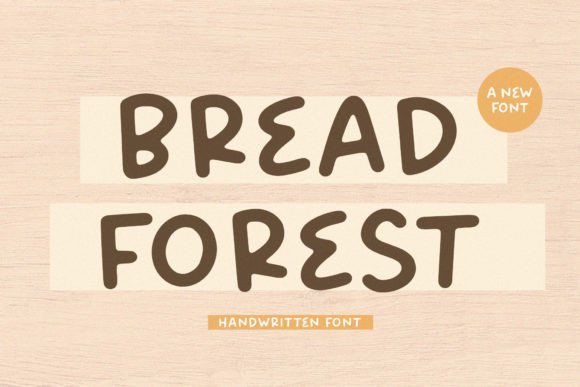 Bread Forest Font - Featured Image