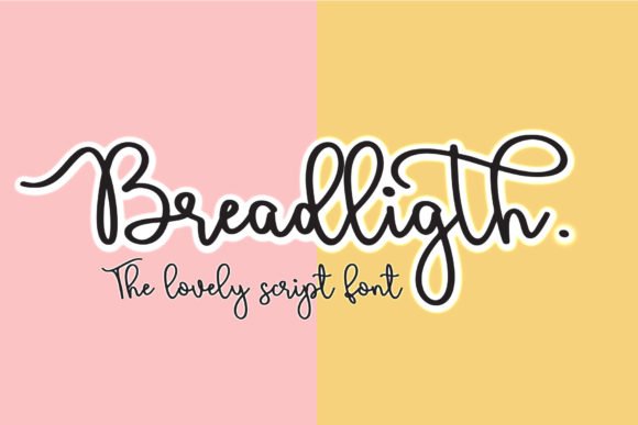 Bread Ligth Font - Featured Image
