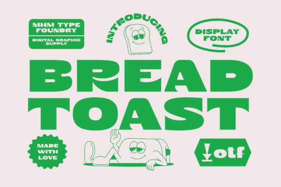 Bread Toast Font - Featured Image