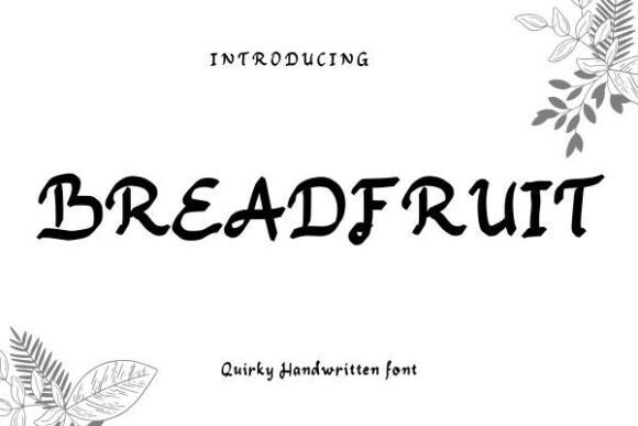 Breadfruit Font - Featured Image